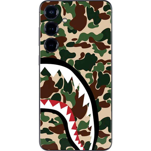 Shark Teeth Street Camo Galaxy S25 Skin